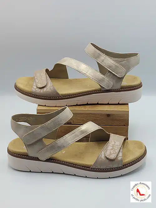 sandale pied large